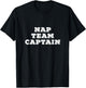 Nap Team Captain T-Shirt - T-Shirt | Black