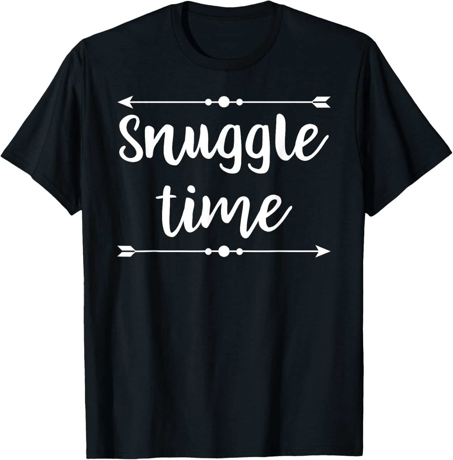 Snuggle Time Cuddle T-Shirt - T-Shirt | Black
