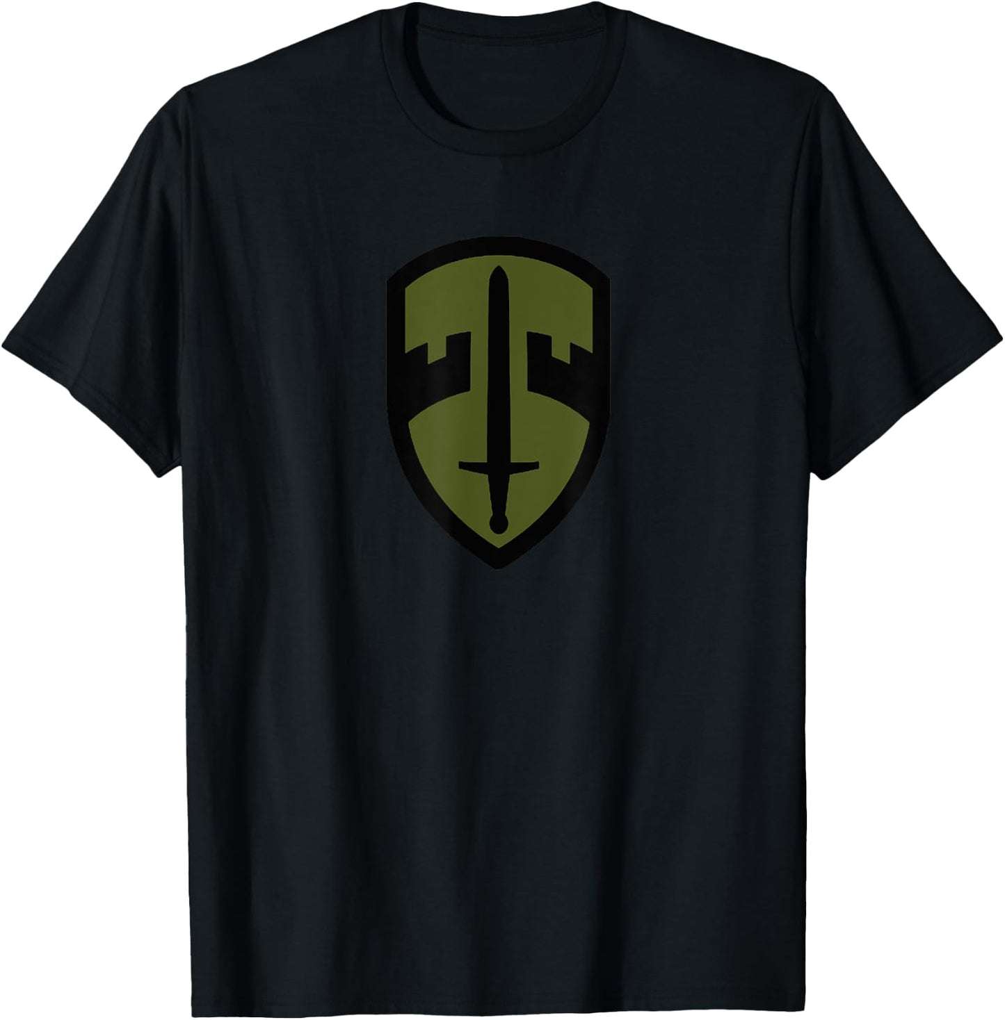 MAC-V Army Unit Full Color Subdued Vietnam Veteran T-Shirt - T-Shirt | Black
