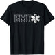 Emr Ambulance Ems Emt Emergency Medical Responder T-Shirt - T-Shirt | Black