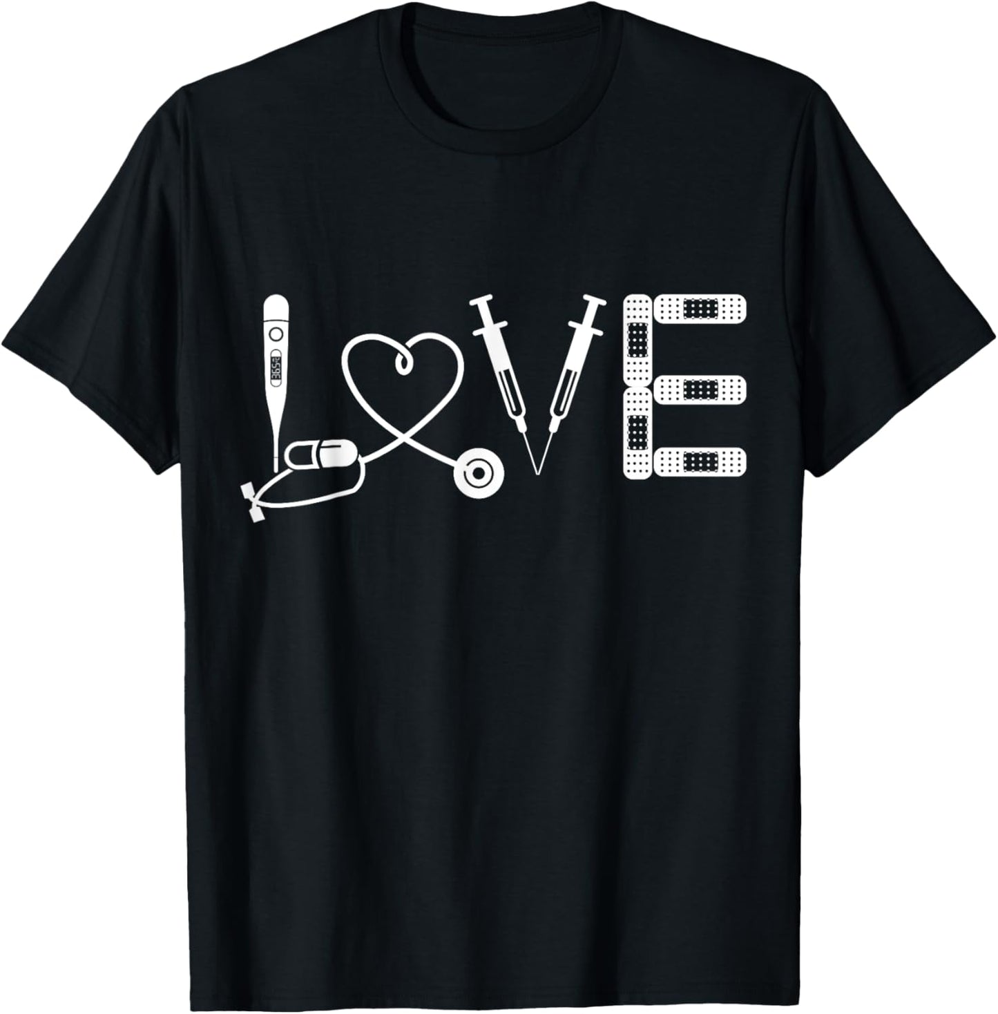 Love Medicine - Shirt for Doctors and Nurses T-Shirt - T-Shirt | Black