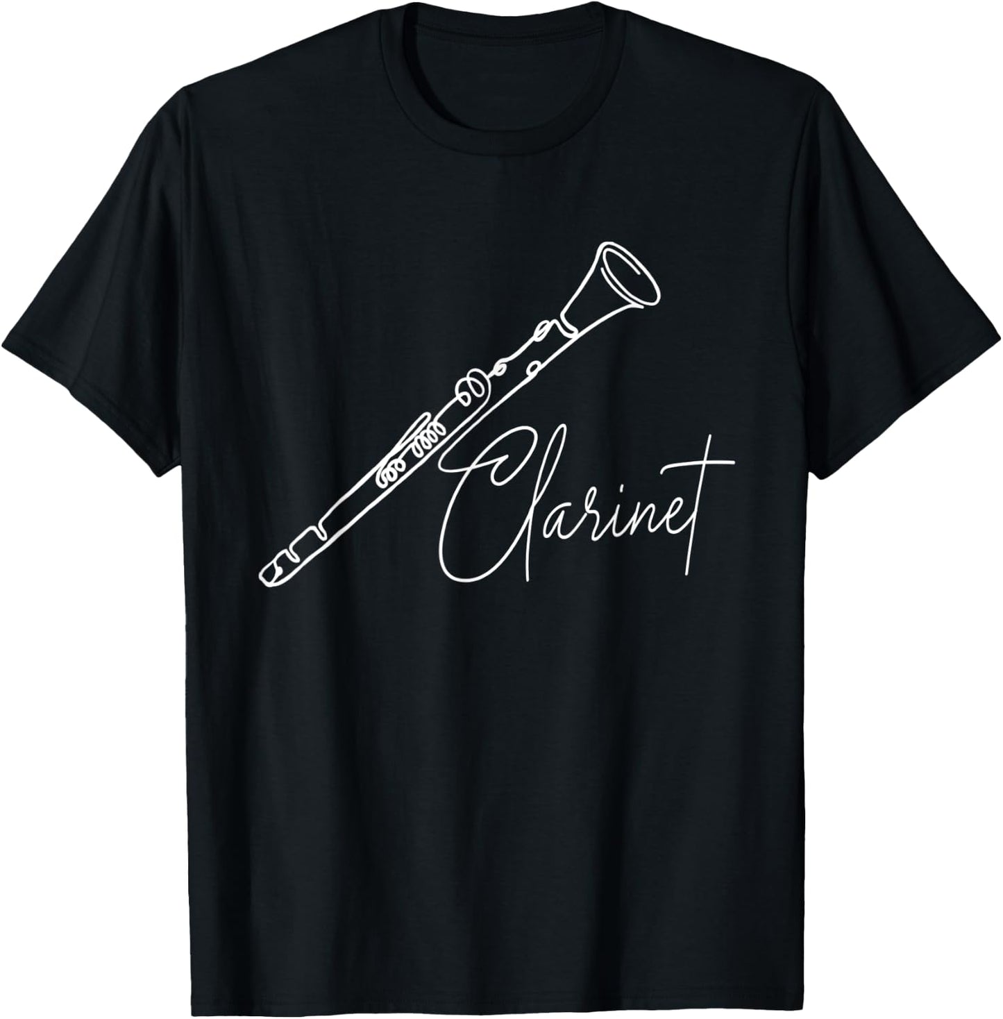 Clarinet - Clarinetist Music Lover Marching Band T-Shirt - T-Shirt | Black