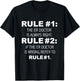 ER Doctor is always Right Funny Emergency Room Doctor T-Shirt - T-Shirt | Black