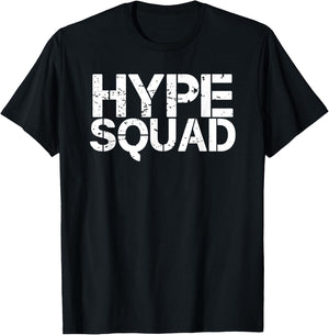 Hype Squad funny big game logo T-Shirt - T-Shirt | Black