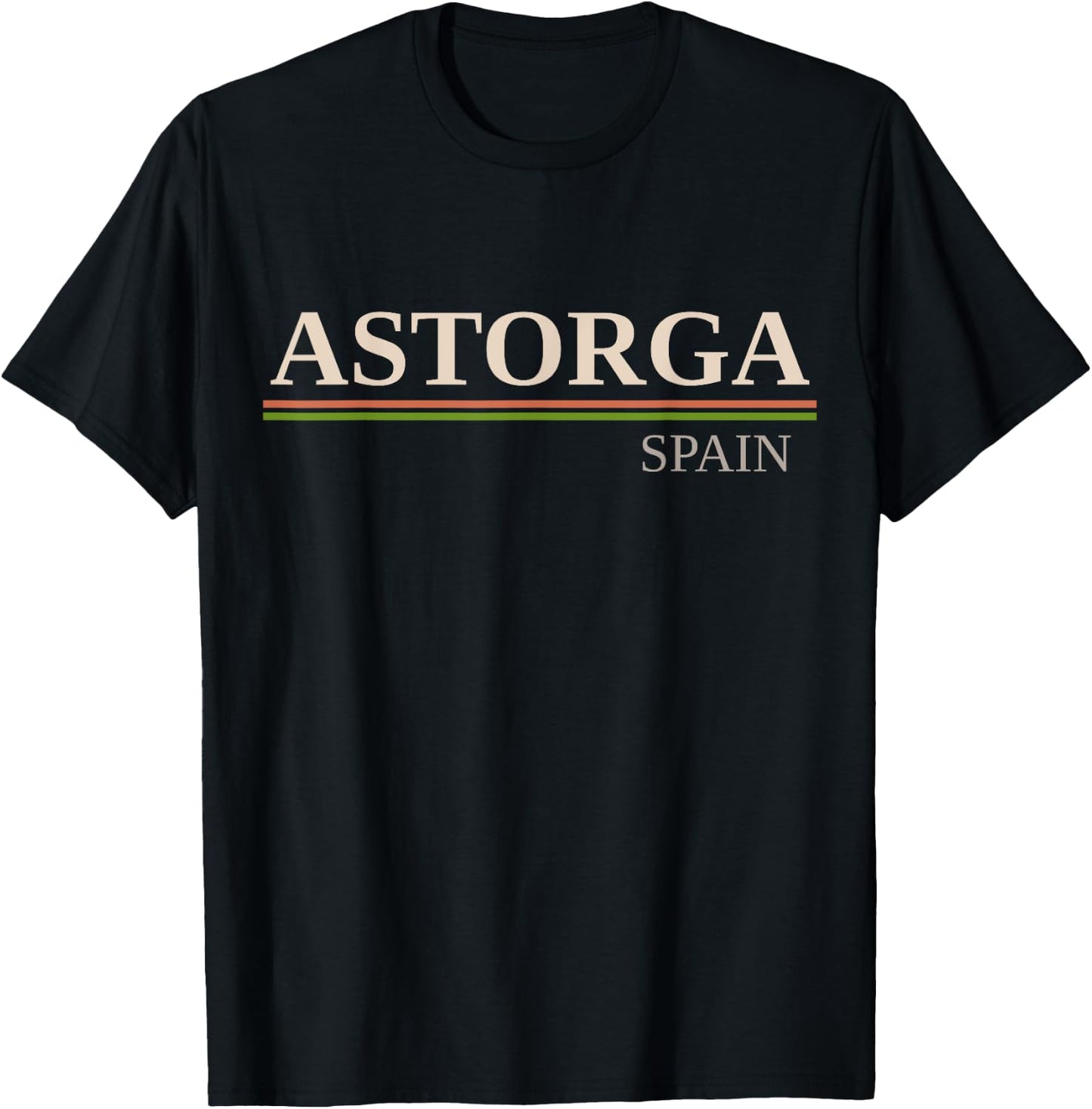 Astorga Espagne T-Shirt - T-Shirt | Black