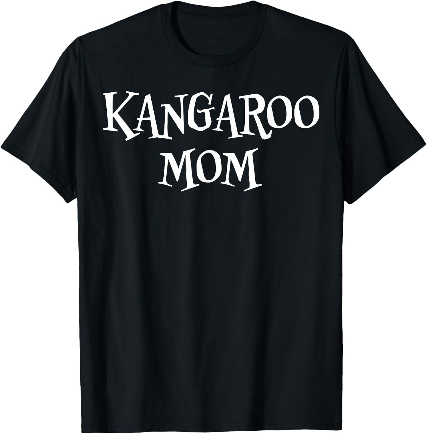 Kangaroo Mom Funny Cute Halloween Kangaroo Lover Scary T-Shirt - T-Shirt | Black
