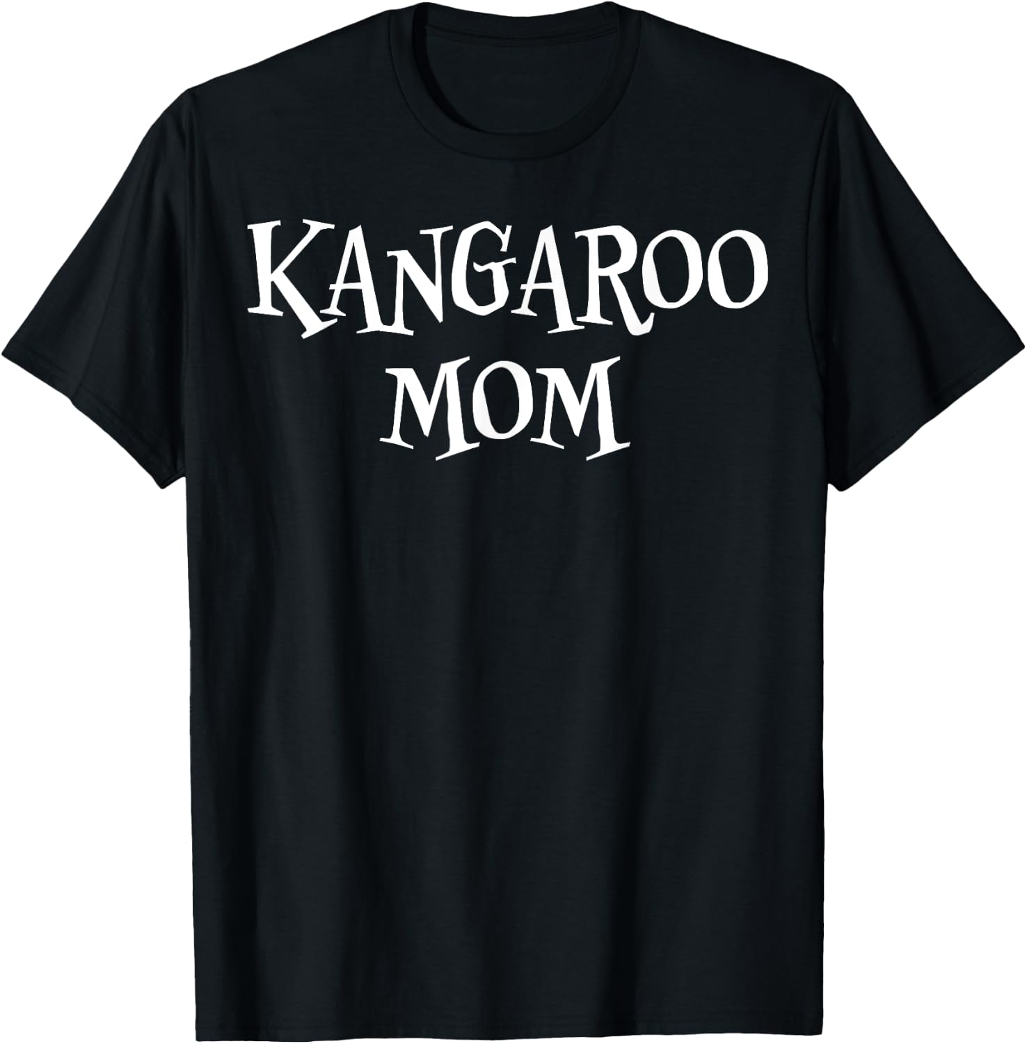 Kangaroo Mom Funny Cute Halloween Kangaroo Lover Scary T-Shirt - T-Shirt | Black