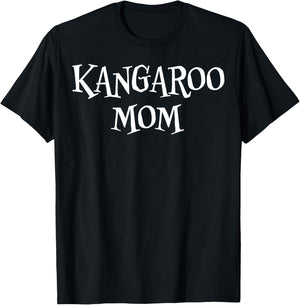 Kangaroo Mom Funny Cute Halloween Kangaroo Lover Scary T-Shirt - T-Shirt | Black