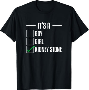 Kidney Stone Funny Disease Stones Survivor Awareness T-Shirt - T-Shirt | Black