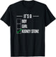 Kidney Stone Funny Disease Stones Survivor Awareness T-Shirt - T-Shirt | Black