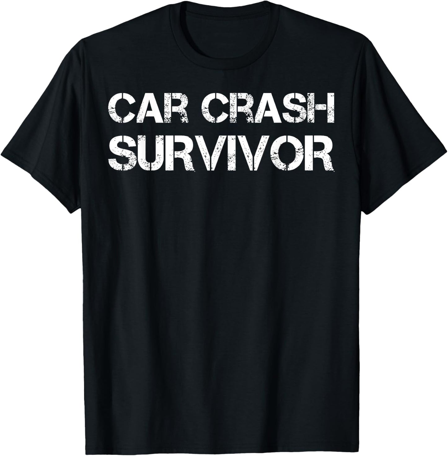 Car Crash Survivor T-Shirt - T-Shirt | Black