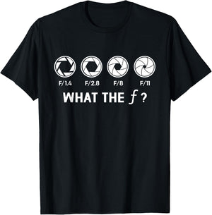 What Is The F Professional Photographer Photography T-Shirt - T-Shirt | Black