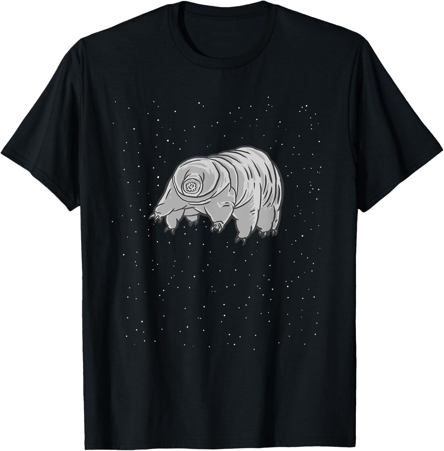 Funny Science Shirt - Water Bear Tardigrade In Space T-Shirt - T-Shirt | Black