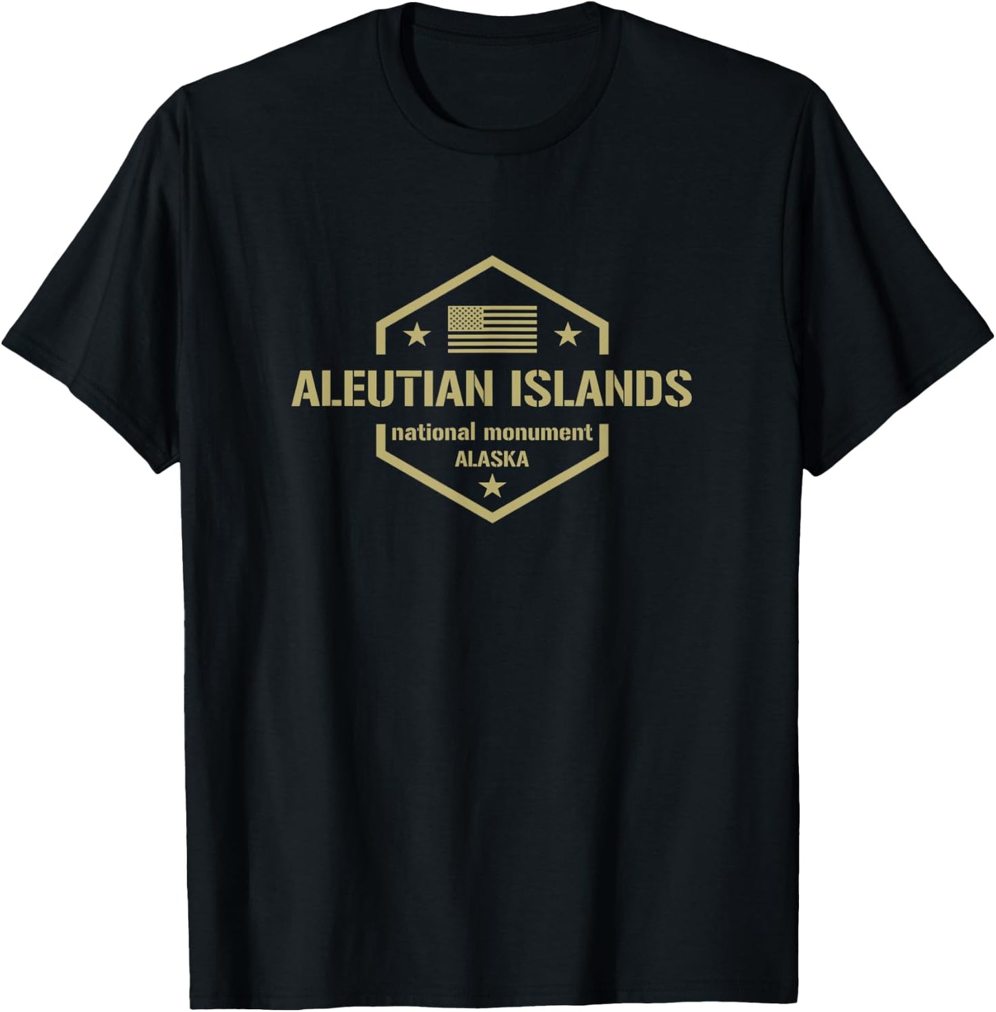 Aleutian Islands World War II National Monument T-Shirt - T-Shirt | Black
