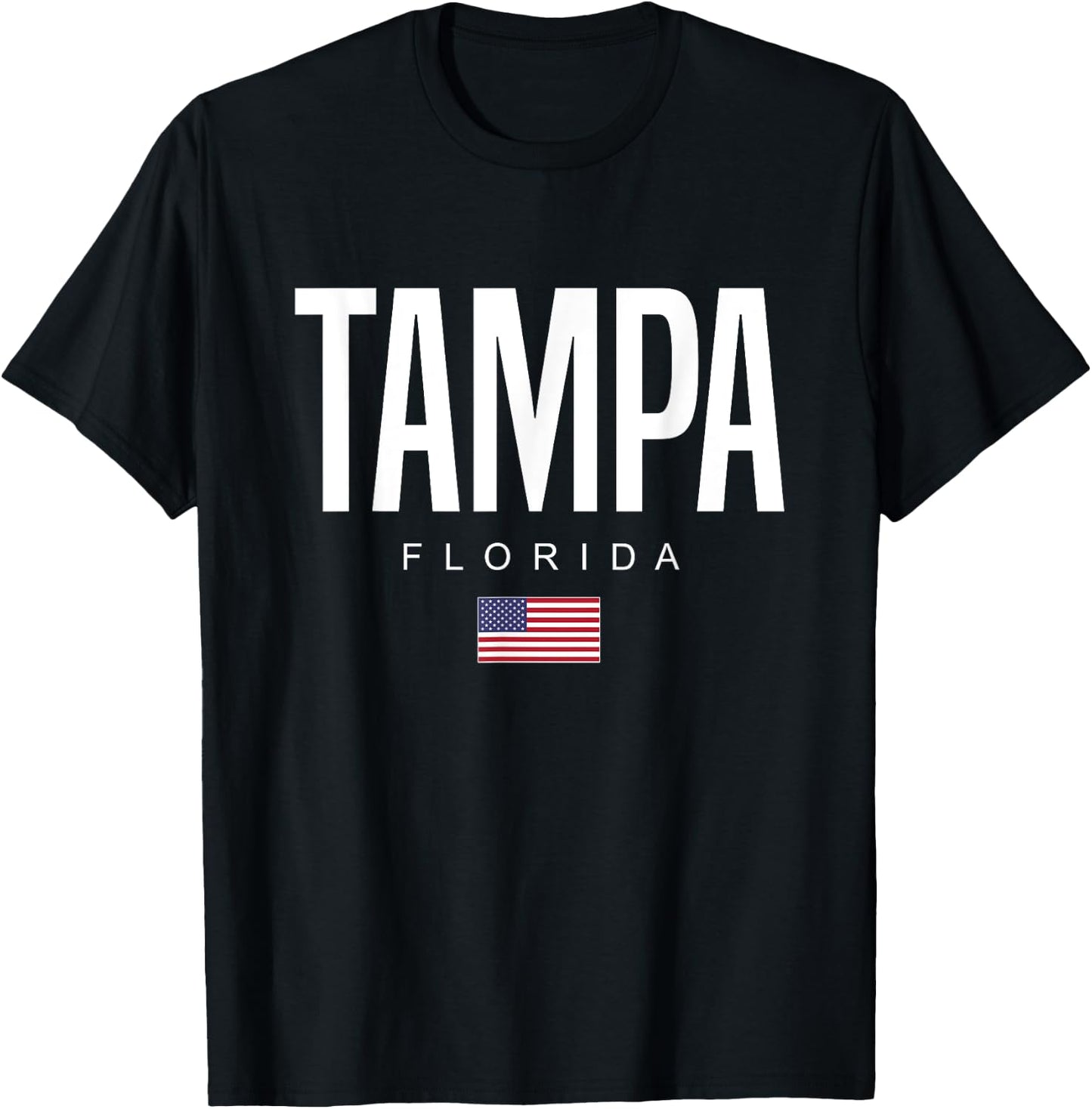 Tampa Florida FL T-Shirt - T-Shirt | Black