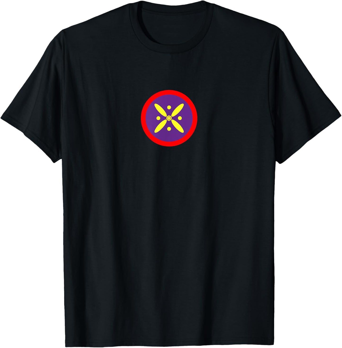 Derafsh Kaviani, Lotusblume, iranische Geschichte, Flagge, Abzeichen T-Shirt - T-Shirt | Black