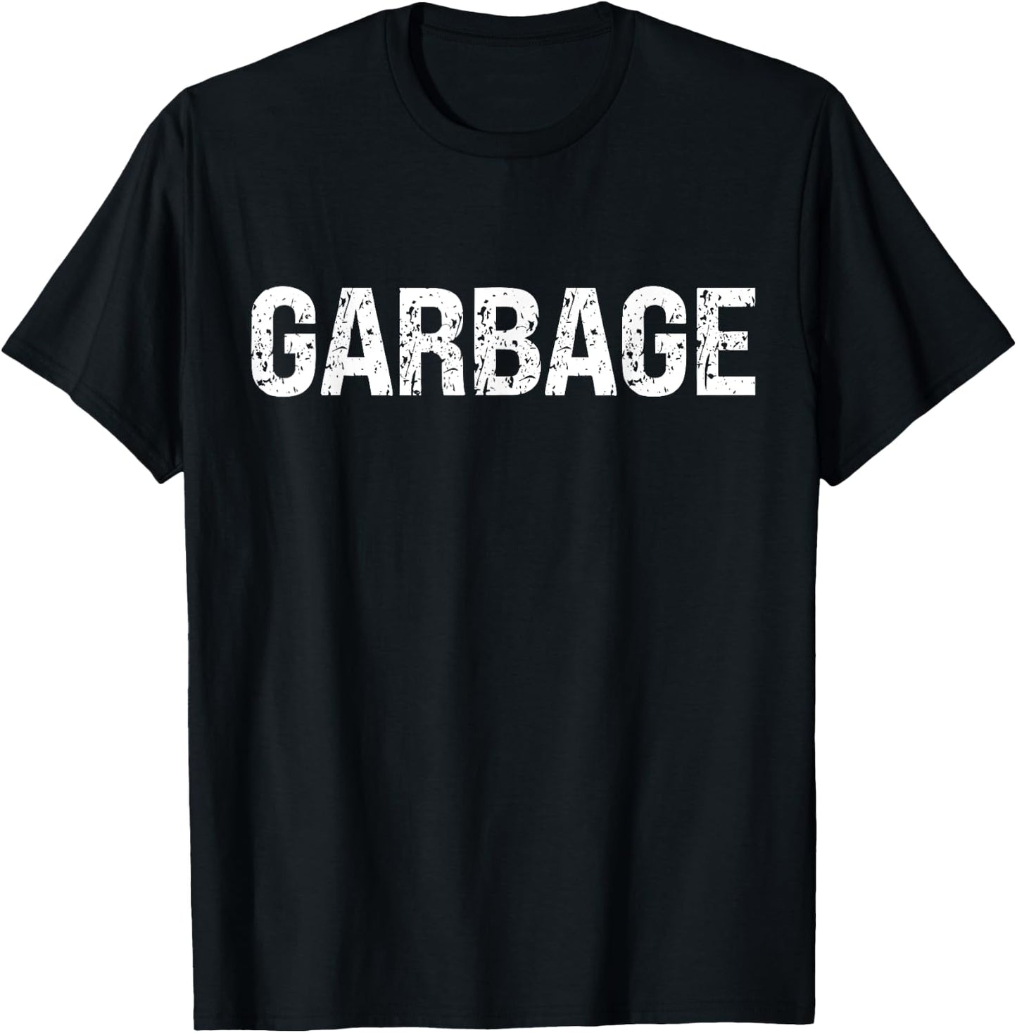 Garbage Funny Retro Meme T-Shirt - T-Shirt | Black