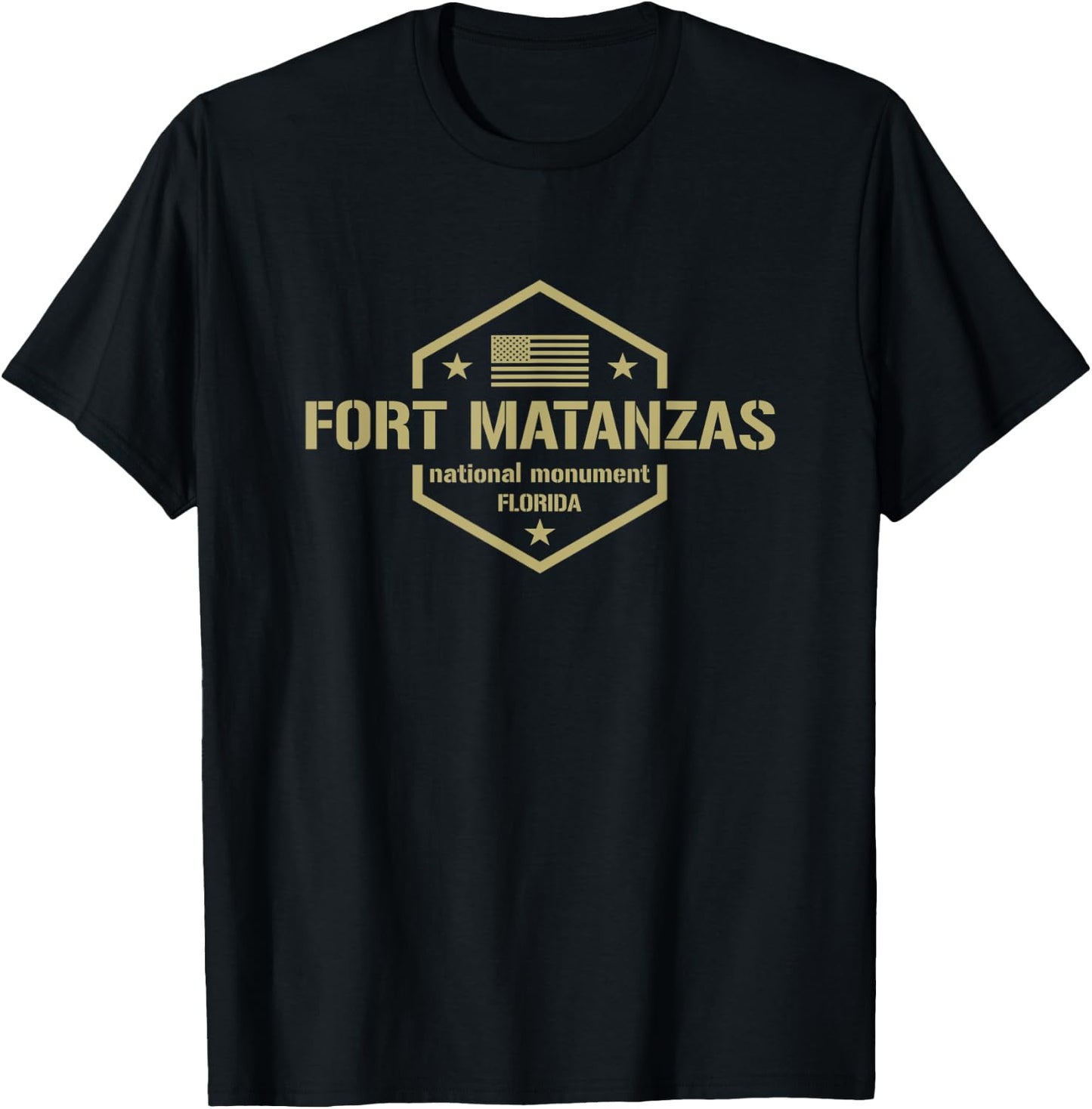 Fort Matanzas National Monument T-Shirt - T-Shirt | Black