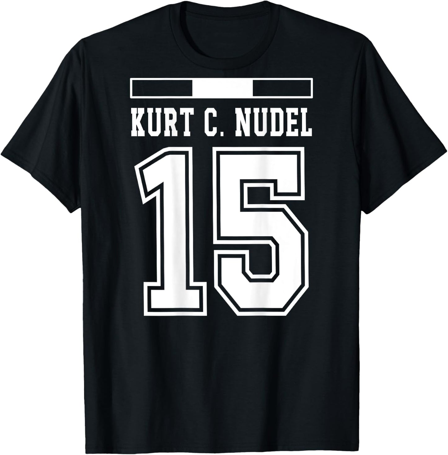 Österreich Trikot Lustige Namen Kurt C. Nudel T-Shirt - T-Shirt | Black