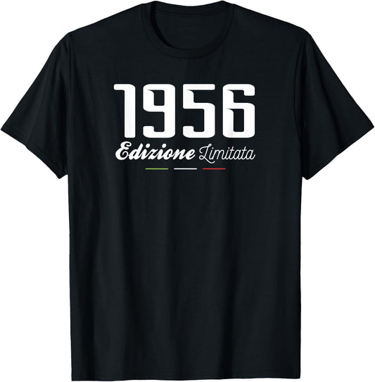 1956 Limitierte Auflage 68 Jahre Geburtstag T-Shirt - T-Shirt | Black