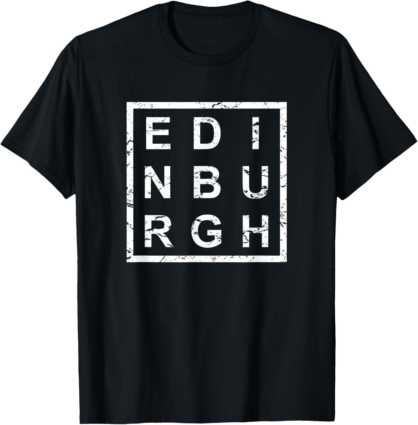 Stylish Edinburgh T-Shirt - T-Shirt | Black