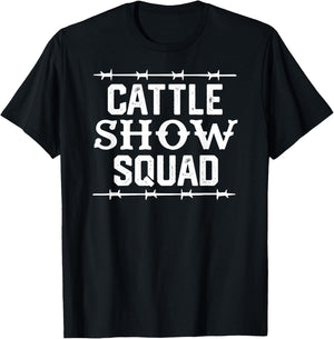 Cattle Show Squad T-Shirt - T-Shirt | Black