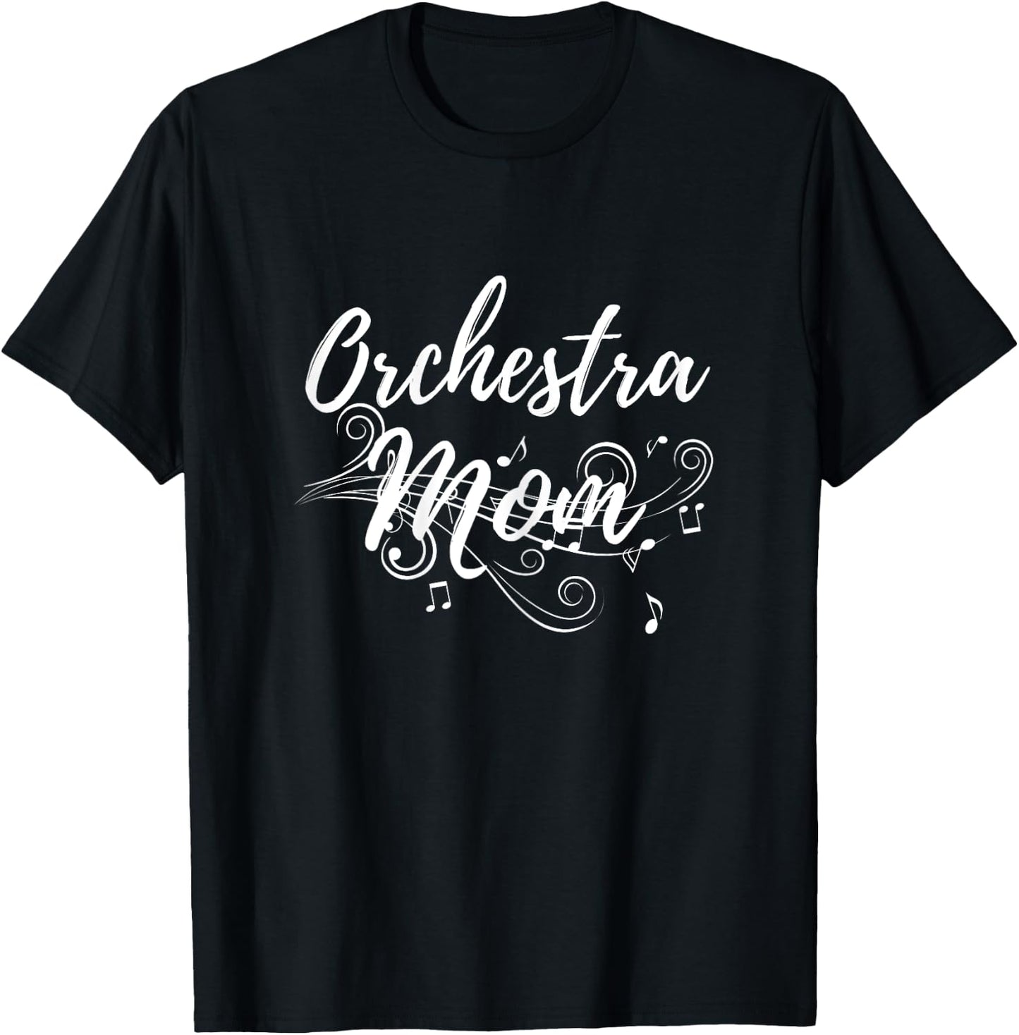 Cute Orchestra Mom T-Shirt - T-Shirt | Black