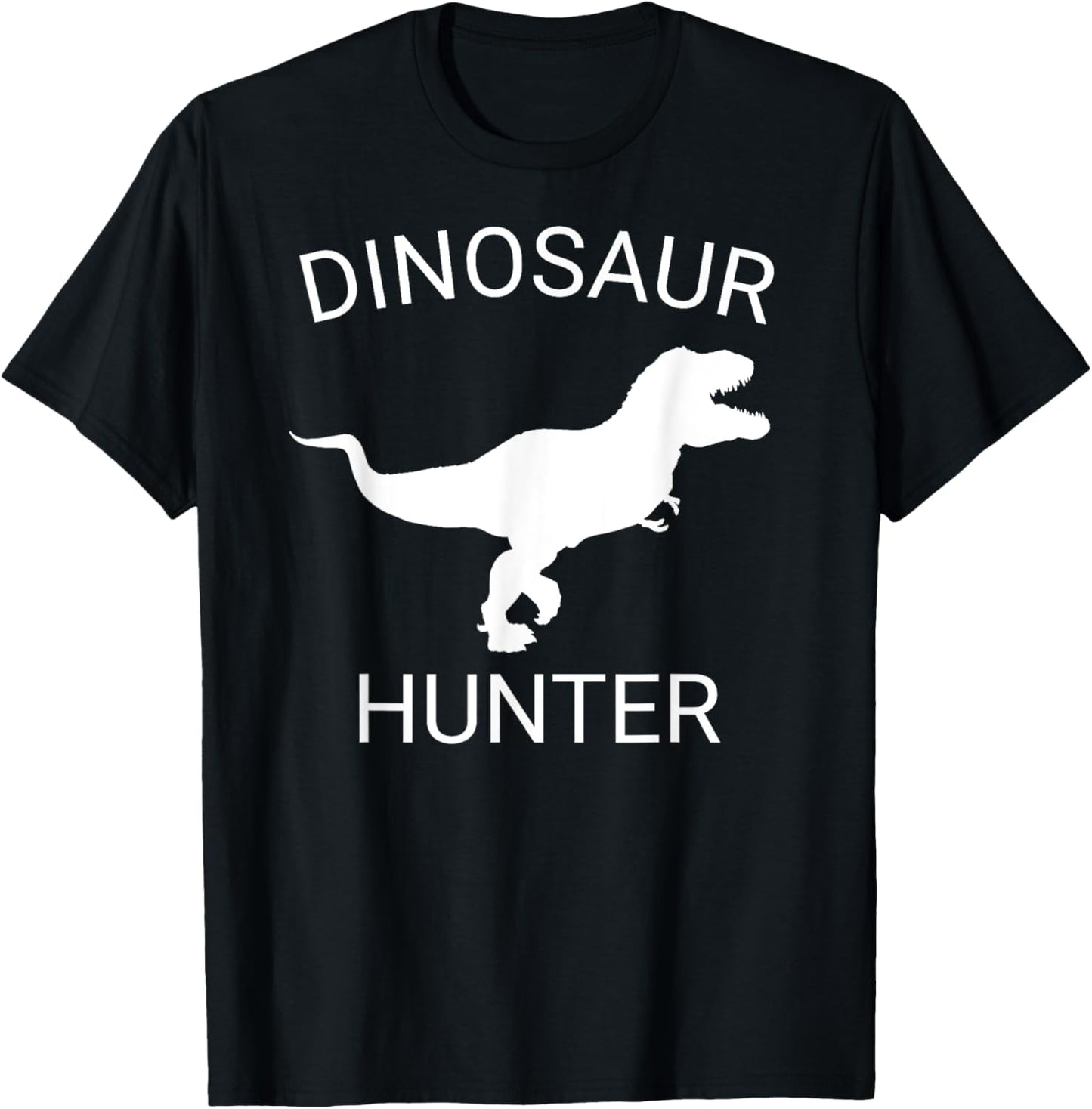 Dinosaur Hunter T-Rex T-Shirt - T-Shirt | Black