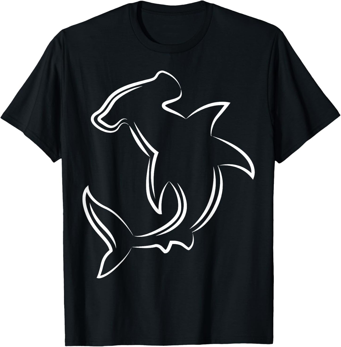 Hammerhead Shark Scuba Diving Diver Flag Underwater Dive T-Shirt - T-Shirt | Black
