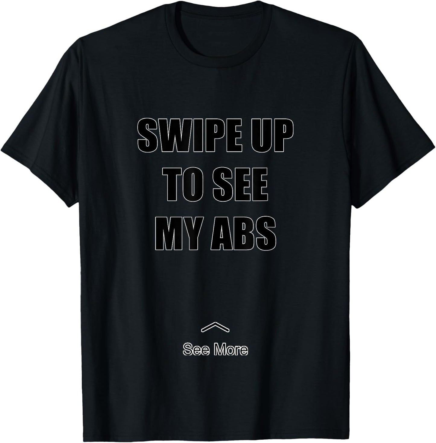 gym six Packs abs funny party T-Shirt - T-Shirt | Black