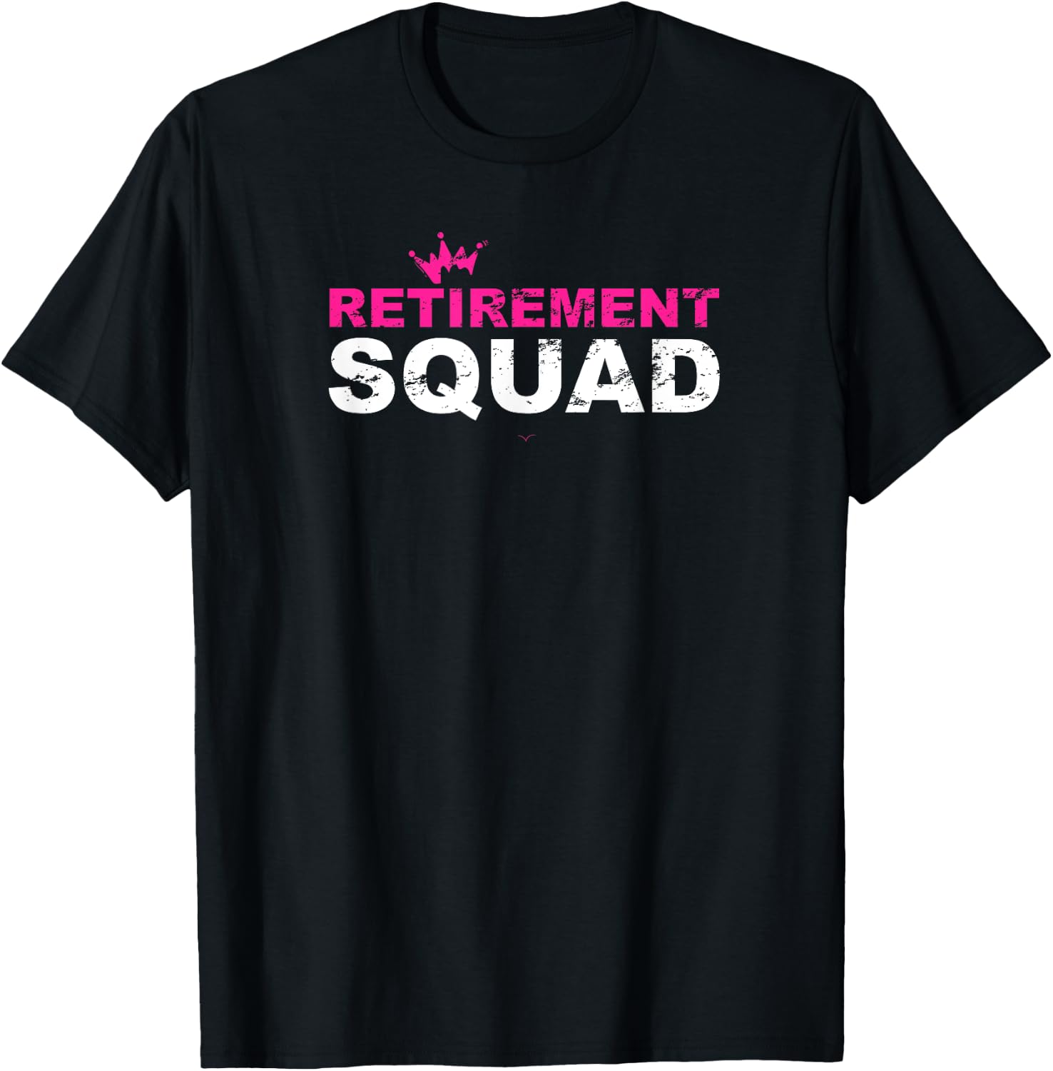 Funny Retired Retirement Squad Men Retiree T-Shirt - T-Shirt | Black