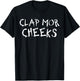 Clap More Cheeks Funny Booty Lover Retro Style Vintage Gym T-Shirt - T-Shirt | Black