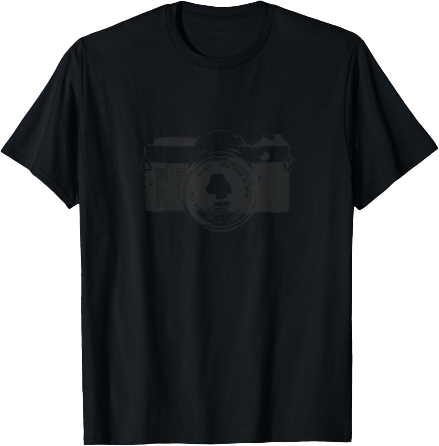 Vintage Camera Retro Photographer Camera Photography T-Shirt - T-Shirt | Black