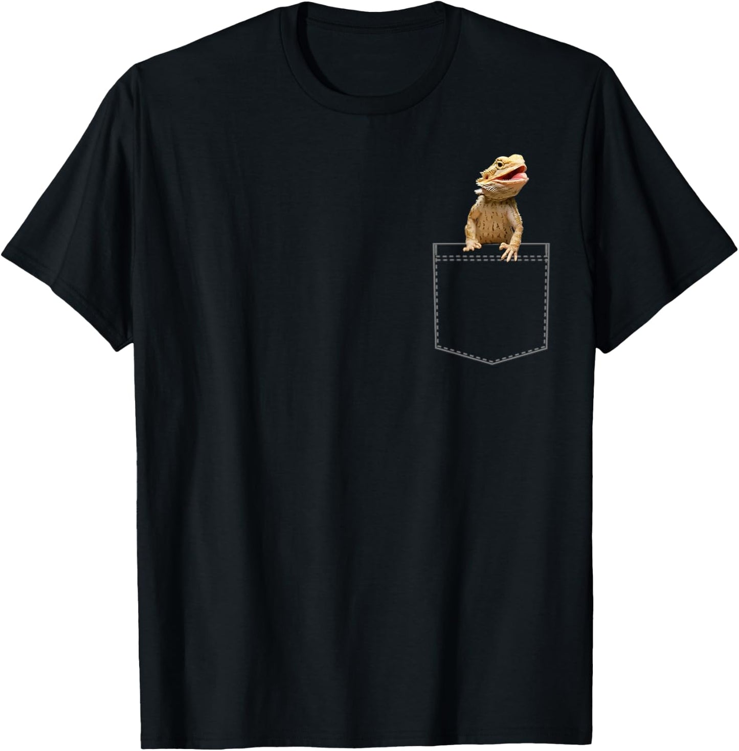 Bearded Dragon Youth Bearded Dragon Pocket Dragon T-Shirt - T-Shirt | Black