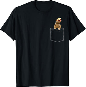 Bearded Dragon Youth Bearded Dragon Pocket Dragon T-Shirt - T-Shirt | Black