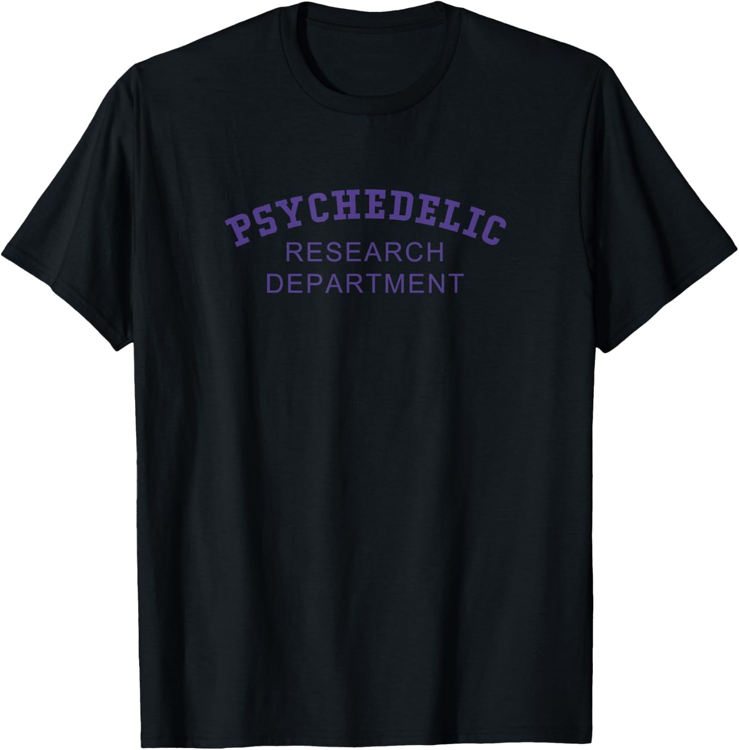 Psychedelic Research Department - Novelty Lab Print T-Shirt - T-Shirt | Black