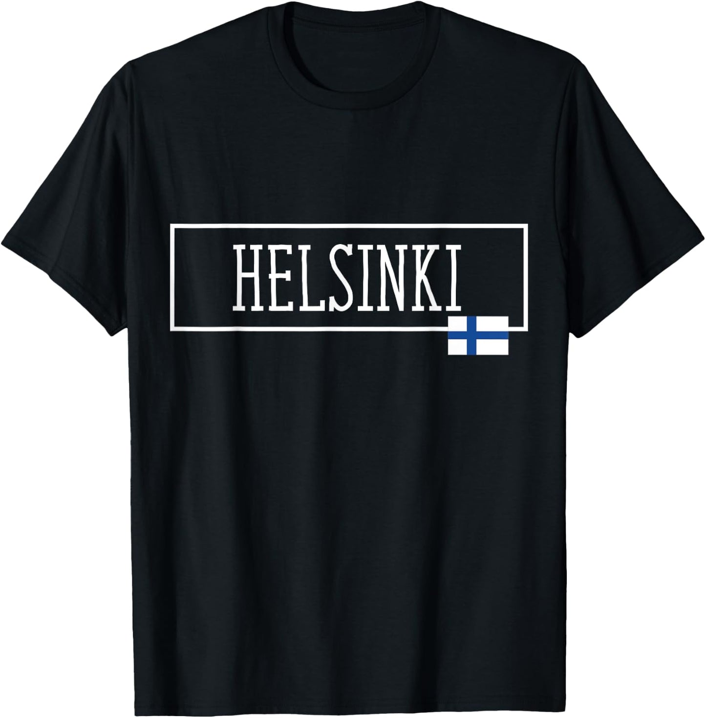 Helsinki Finlande Country Family Trip Suomalaiset Voyage Homme T-Shirt - T-Shirt | Black