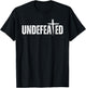 Undefeated Cross Christian Evangelical Jesus He Is Risen T-Shirt - T-Shirt | Black