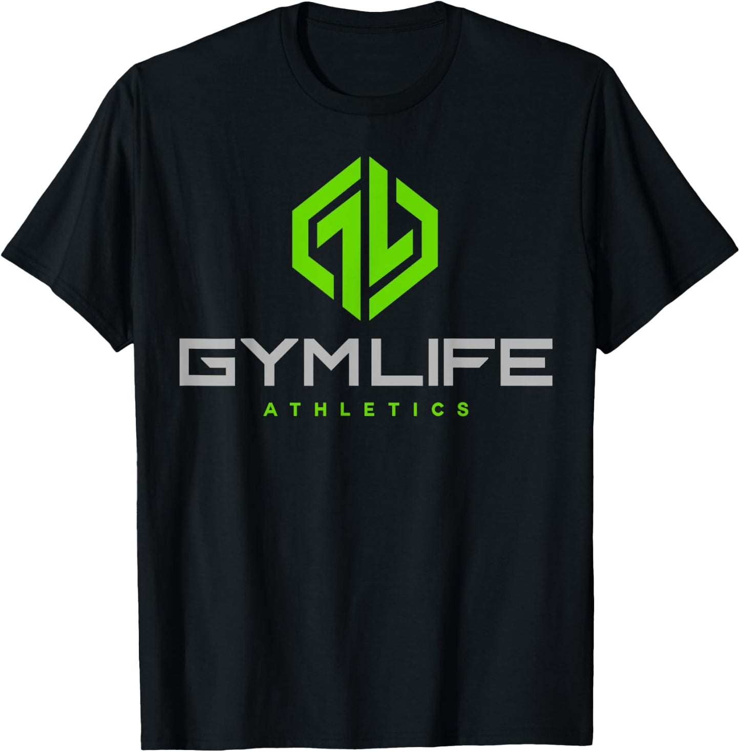 Gym Life Athletics Neon Power Up Workout T-Shirt - T-Shirt | Black
