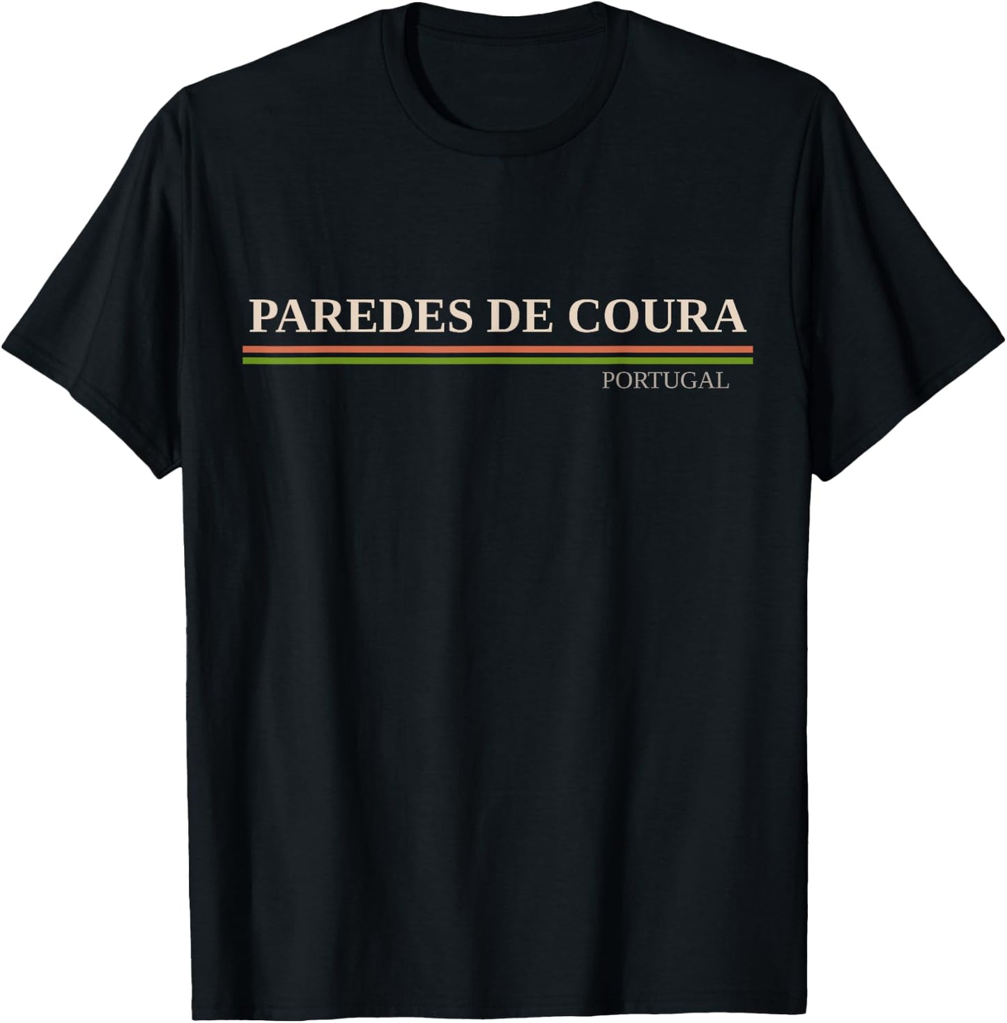 Paredes de Coura, Portugal T-Shirt - T-Shirt | Black