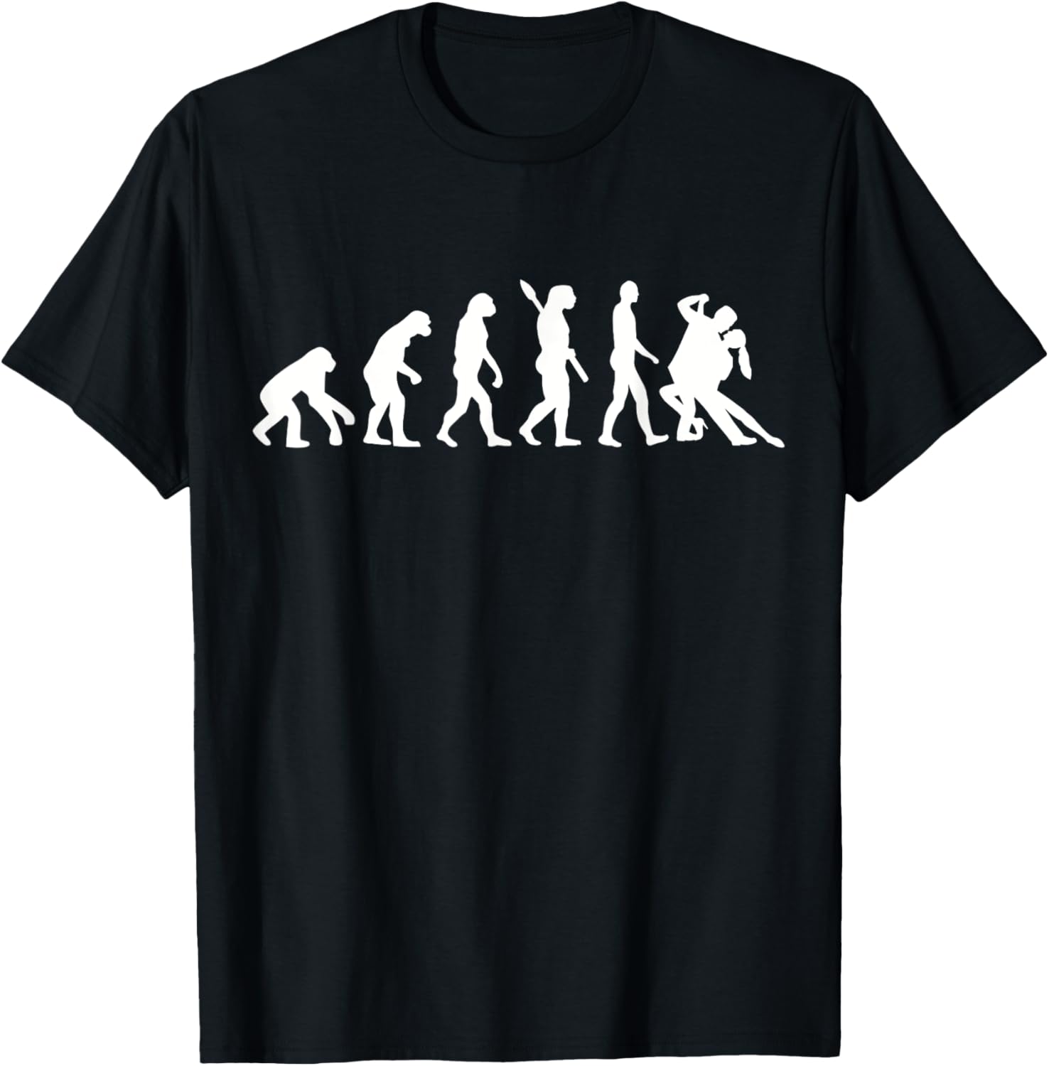 Evolution Tango dancing T-Shirt - T-Shirt | Black