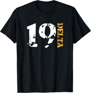 19 Delta Cavalry Scouts T-Shirt - T-Shirt | Black