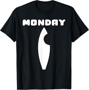 Days of the Week , Costume, Shark T-Shirt - T-Shirt | Black