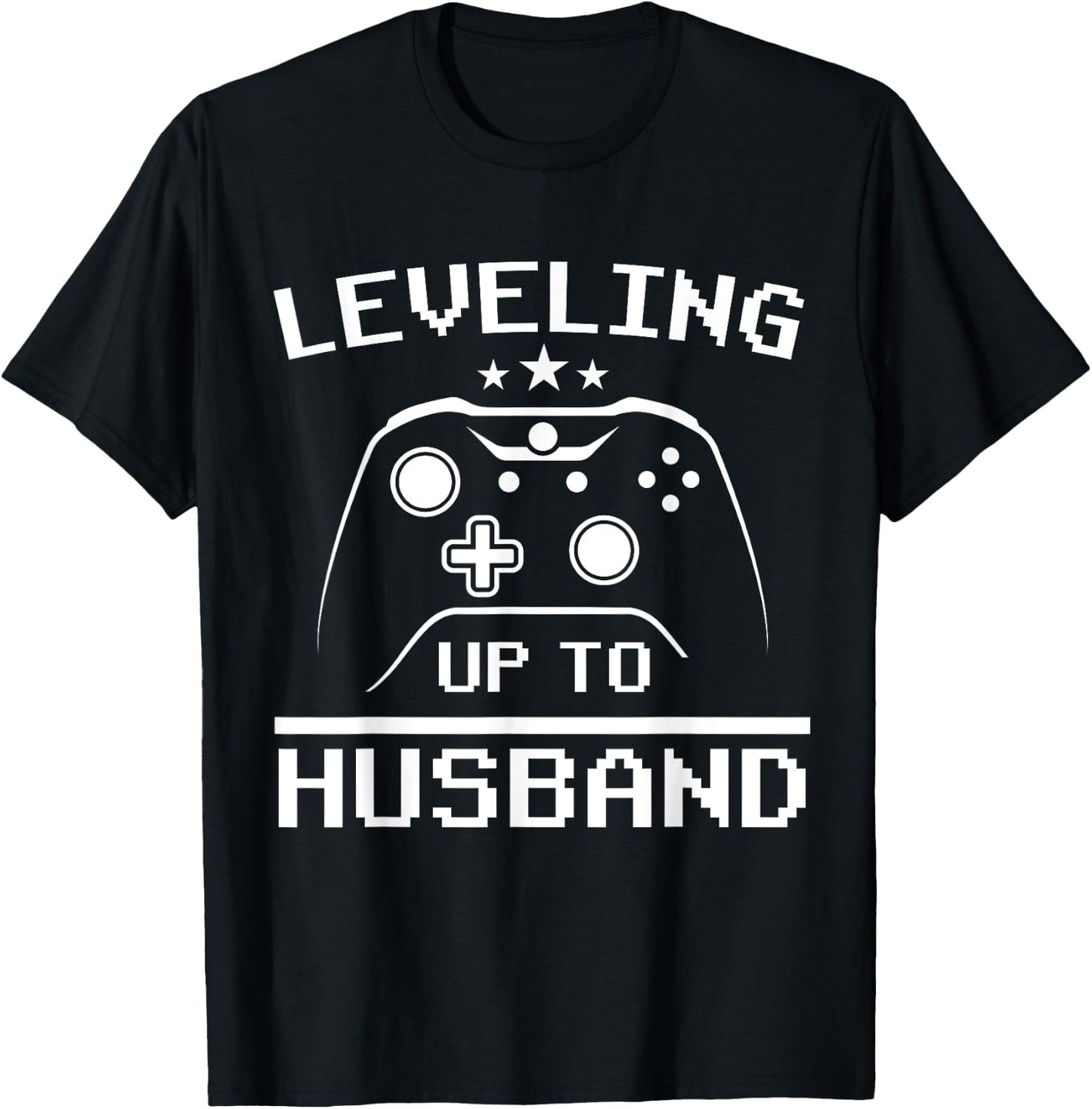 Cool Future Husband Boys Groom To Be Gamer T-Shirt - T-Shirt | Black