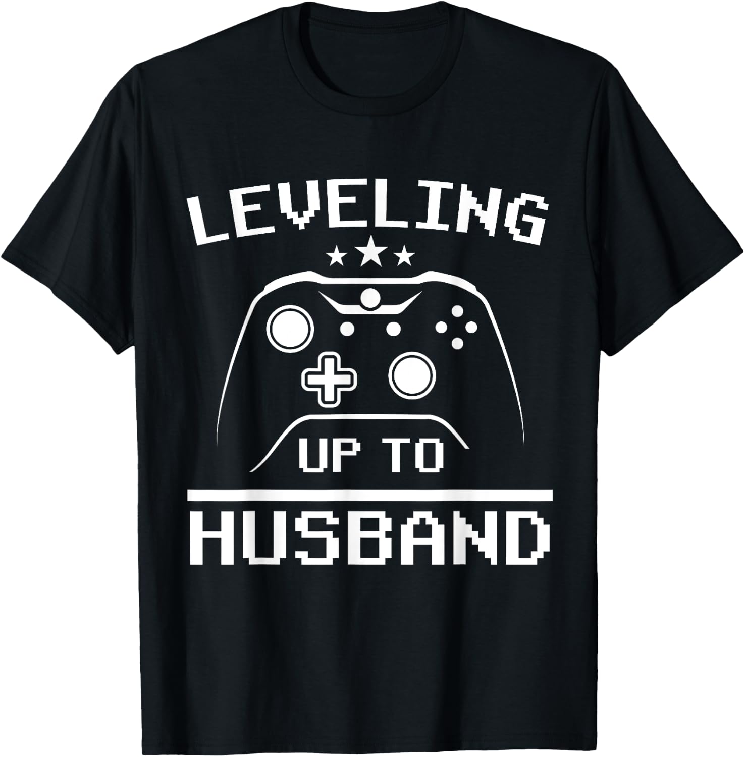 Cool Future Husband Boys Groom To Be Gamer T-Shirt - T-Shirt | Black