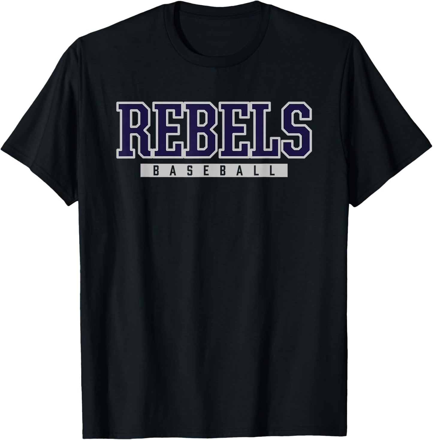 Champlin Park Rebels Baseball T-Shirt - T-Shirt | Black