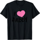 I Love Daddy Women's Nightgown , white, Female X-Small T-Shirt - T-Shirt | Black