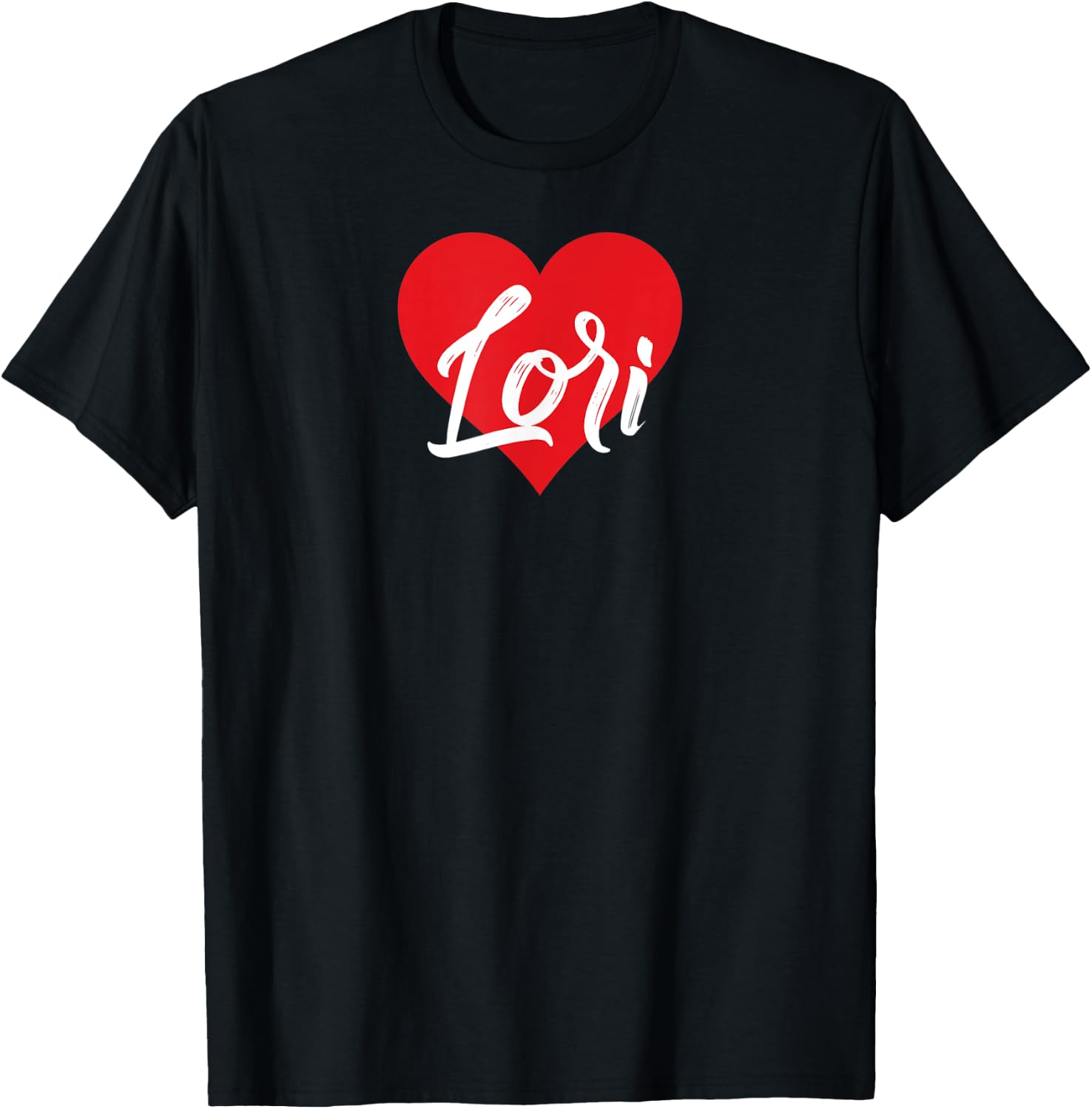 I Love Lori First Name I Heart Named T-Shirt - T-Shirt | Black