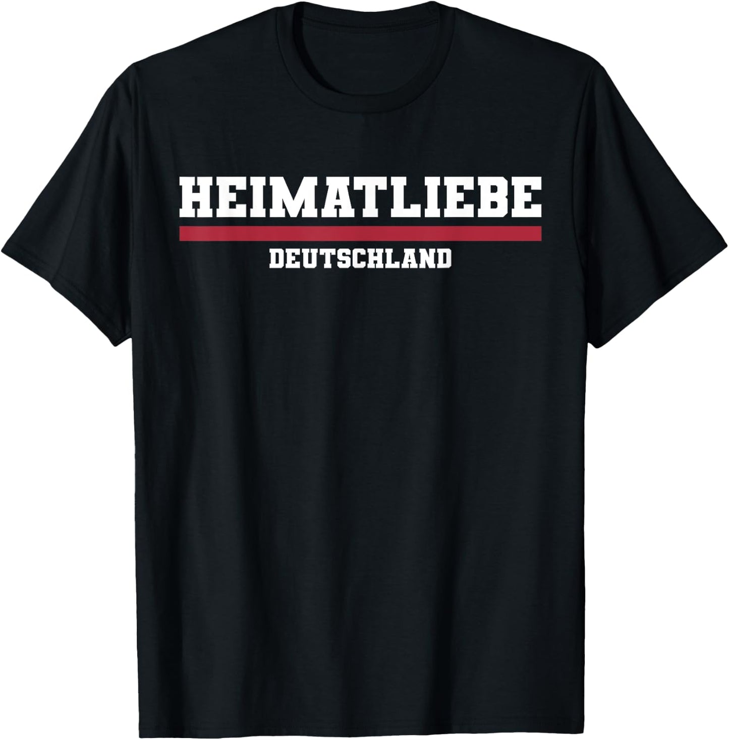 Heimatliebe Germany , black T-Shirt - T-Shirt | Black
