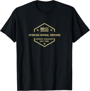 African Burial Ground National Monument T-Shirt - T-Shirt | Black